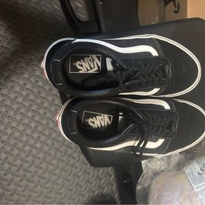 Vans Black and Gray Women's Sneakers